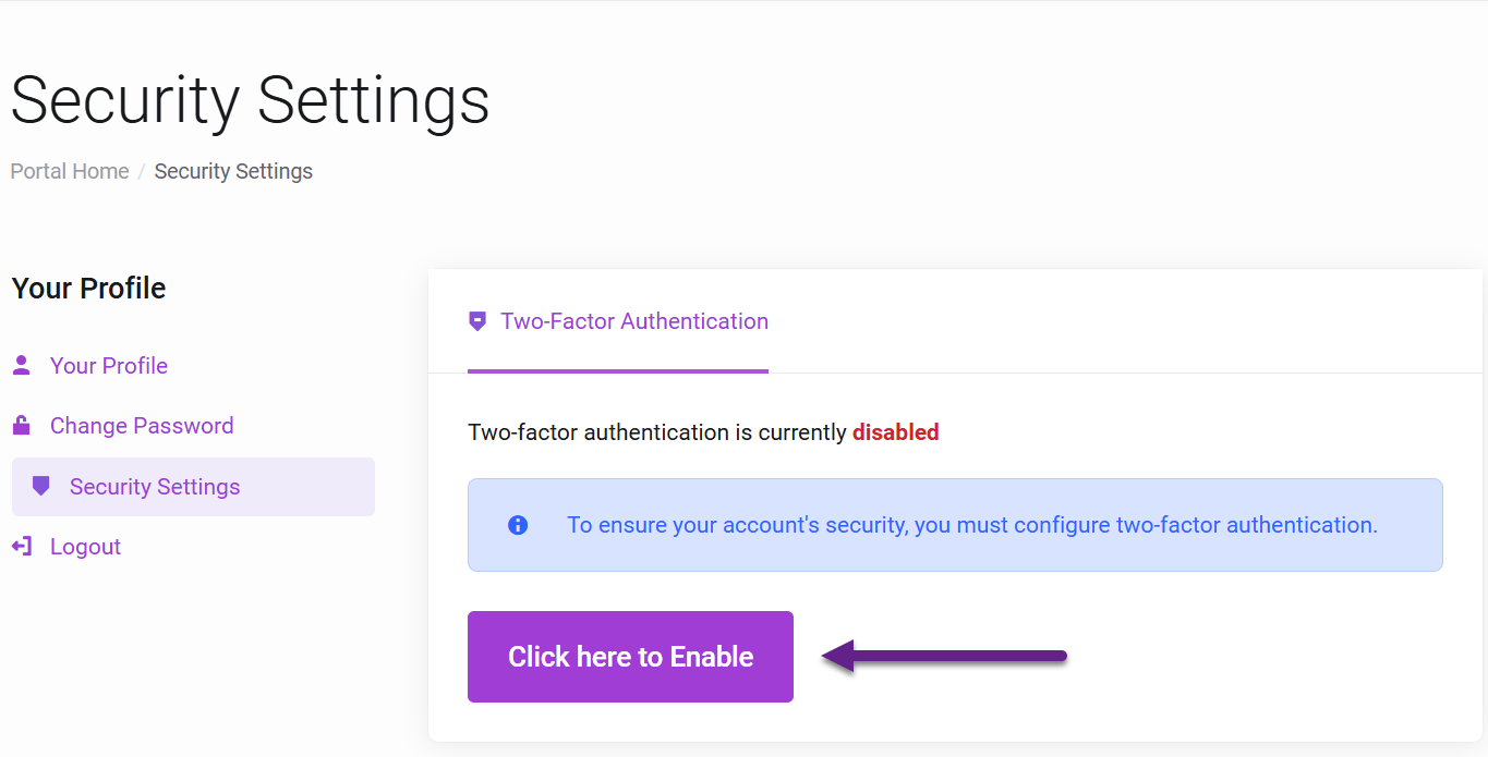 Absolute Hosting 2FA