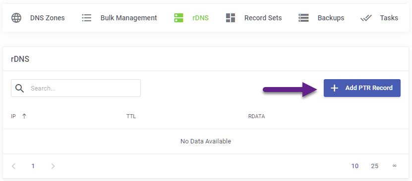 Absolute Hosting - How to create a PTR record for your VPS