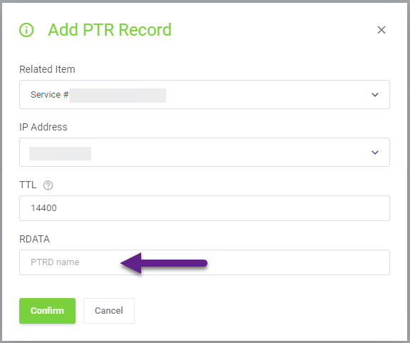 Absolute Hosting - How to create a PTR record for your VPS