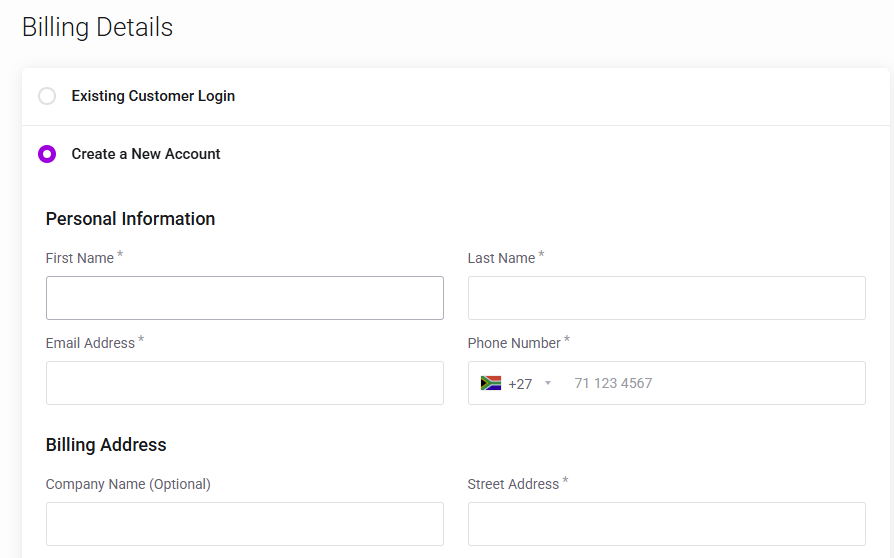 Customer Information