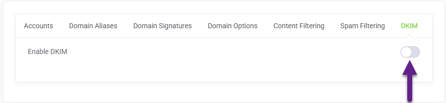 Smarter Business Email Hosting Enable DKIM