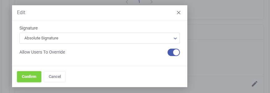 Map Domain Signature to domain name